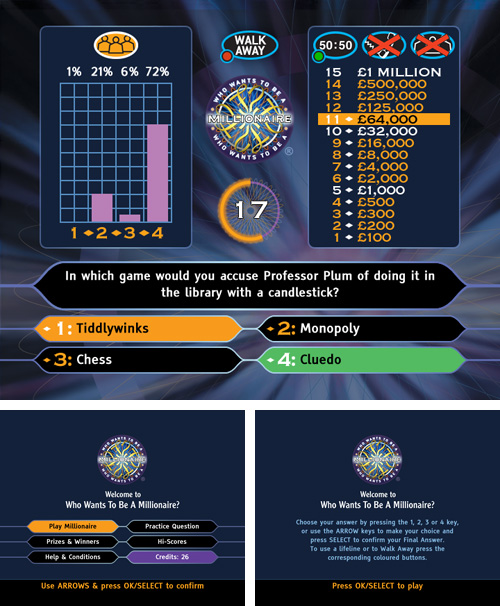 Who Wants To Be A Millionaire?