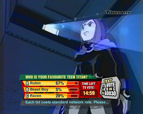 Teen Titans Voting